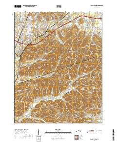 Valley Station 2019 topographic map thumbnail