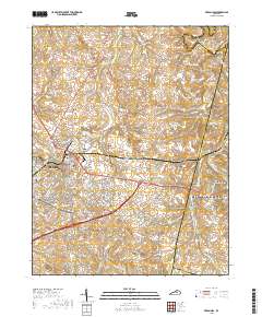 Versailles 2019 topographic map thumbnail
