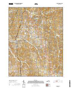 Vine Grove 2019 topographic map thumbnail
