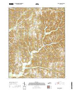 Welchs Creek 2019 topographic map thumbnail