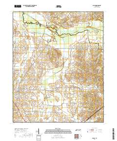 Alamo 2019 topographic map thumbnail