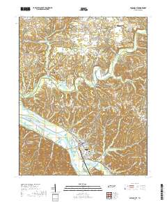 Ashland City 2019 topographic map thumbnail
