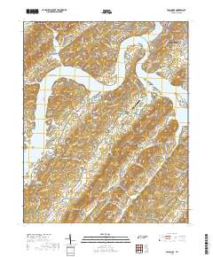 Bacon Gap 2019 topographic map thumbnail
