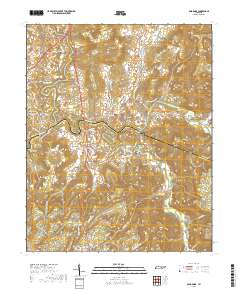 Bald Knob 2019 topographic map thumbnail