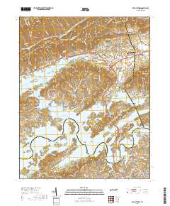 Bean Station 2019 topographic map thumbnail