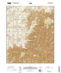 Beans Creek 2019 topographic map thumbnail