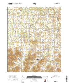 Bedford 2019 topographic map thumbnail