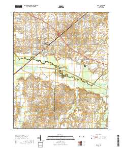 Bells 2019 topographic map thumbnail