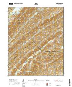 Big Ridge Park 2019 topographic map thumbnail