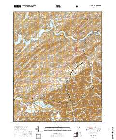 Bluff City 2019 topographic map thumbnail