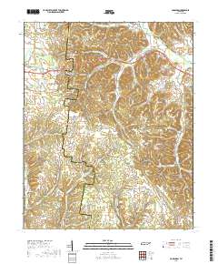 Bodenham 2019 topographic map thumbnail