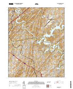 Boone Dam 2019 topographic map thumbnail
