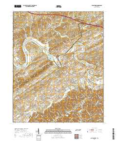 Boyds Creek 2019 topographic map thumbnail