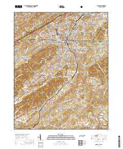Bristol 2019 topographic map thumbnail