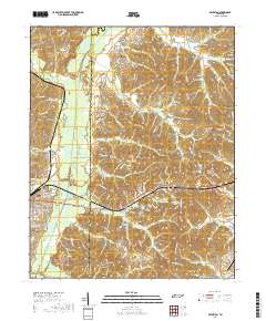 Bruceton 2019 topographic map thumbnail