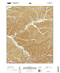 Bucksnort 2019 topographic map thumbnail
