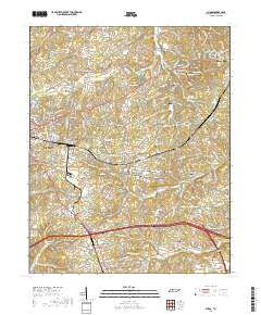 Burns 2019 topographic map thumbnail