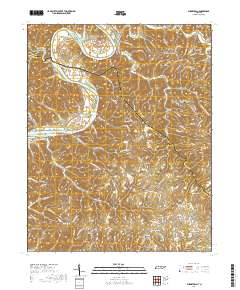 Burristown 2019 topographic map thumbnail