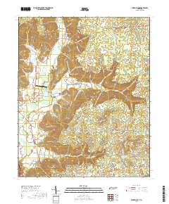 Burrow Cove 2019 topographic map thumbnail