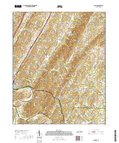 Calhoun 2019 topographic map thumbnail