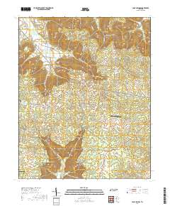 Cane Hollow 2019 topographic map thumbnail