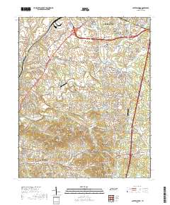 Carters Creek 2019 topographic map thumbnail