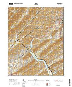 Clinton 2019 topographic map thumbnail