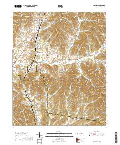 Cornersville 2019 topographic map thumbnail