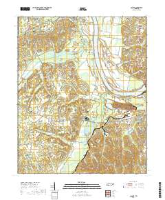 Counce 2019 topographic map thumbnail