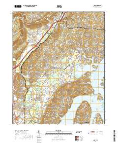 Daisy 2019 topographic map thumbnail
