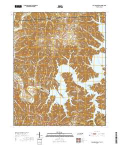 Dale Hollow Dam 2019 topographic map thumbnail