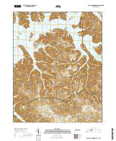 Dale Hollow Reservoir SE 2019 topographic map thumbnail