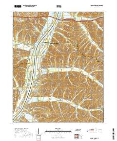 Daniels Landing 2019 topographic map thumbnail