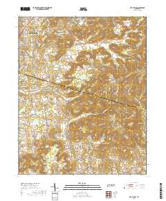 Dry Valley 2019 topographic map thumbnail