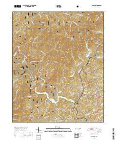 Ducktown 2019 topographic map thumbnail