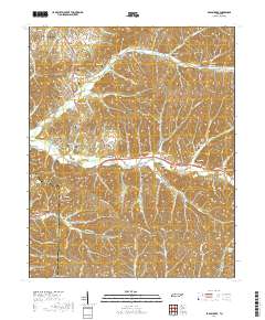 Eagle Creek 2019 topographic map thumbnail