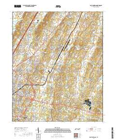 East Cleveland 2019 topographic map thumbnail