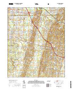 East Ridge 2019 topographic map thumbnail