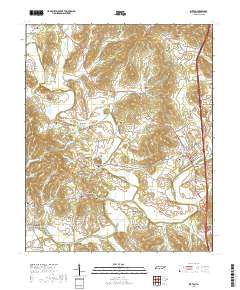 Elkton 2019 topographic map thumbnail