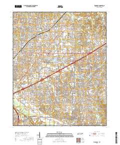 Ellendale 2019 topographic map thumbnail