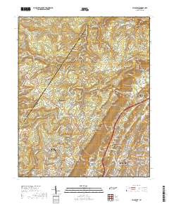 Fairmount 2019 topographic map thumbnail