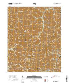 Fork Mountain 2019 topographic map thumbnail