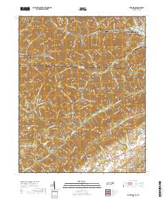 Fork Ridge 2019 topographic map thumbnail