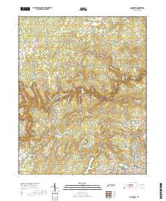 Fox Creek 2019 topographic map thumbnail