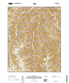 Galen 2019 topographic map thumbnail