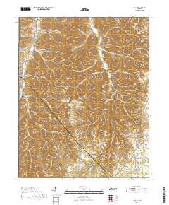 Gassaway 2019 topographic map thumbnail