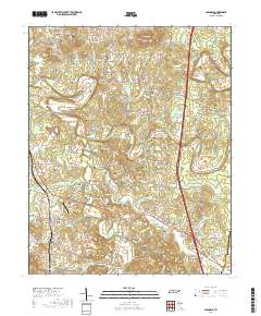 Glendale 2019 topographic map thumbnail