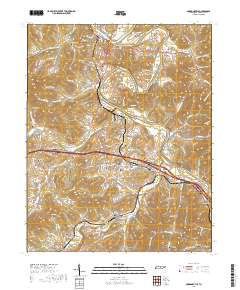 Gordonsville 2019 topographic map thumbnail