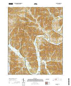 Granville 2019 topographic map thumbnail