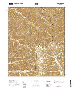 Graves Spring 2019 topographic map thumbnail